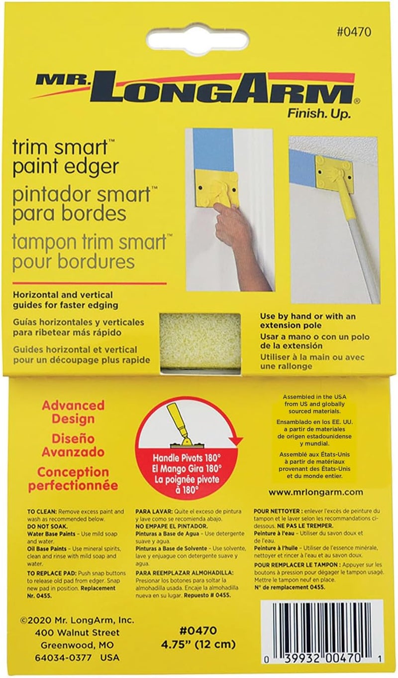 Mr. Long Arm LongArm 0470 Trim Smart Paint Edger for Precision Painting - Image 3